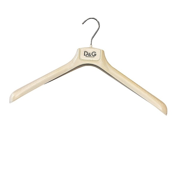 DOLCE & Gabbana White Plastic Jacket Blazer Hanger - Picture 1 of 5